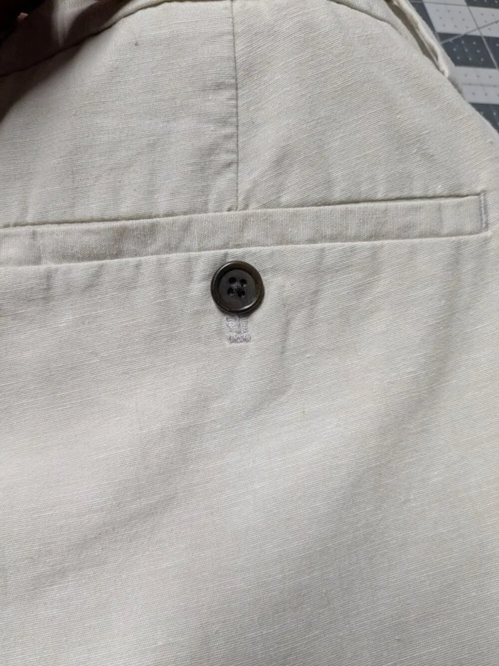 Banana Republic Lined Blend Aiden Shorts Quiet Luxury Coastal Old Money Size 36